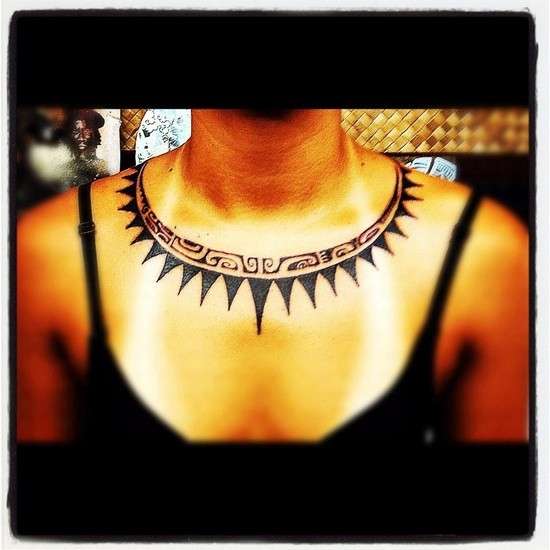 tattoo polinesiano